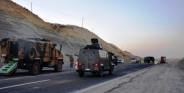 Mardin'de askeri araç geçerken mayın patladı